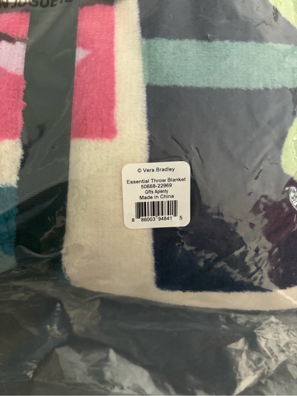 Colorful Floral Patchwork Throw Blanket - Picture 4 of 4